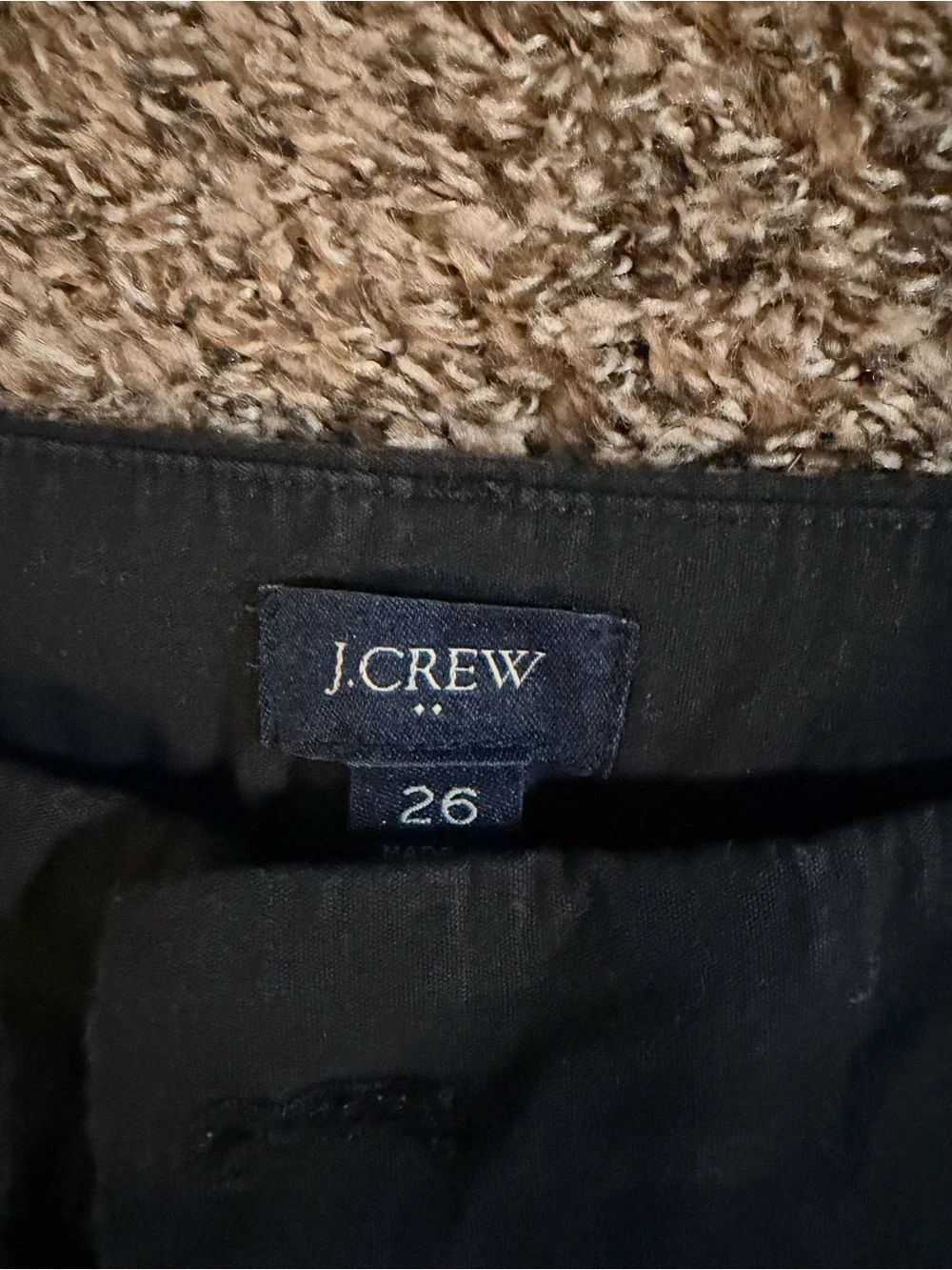 J. Crew Black Wide-Leg Men's Chinos